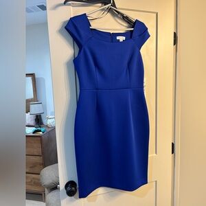 Calvin Klein Women's Royal Blue Mini Dress